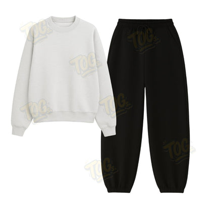 Baggy Sweatpant With Oversized Sweatshirt
