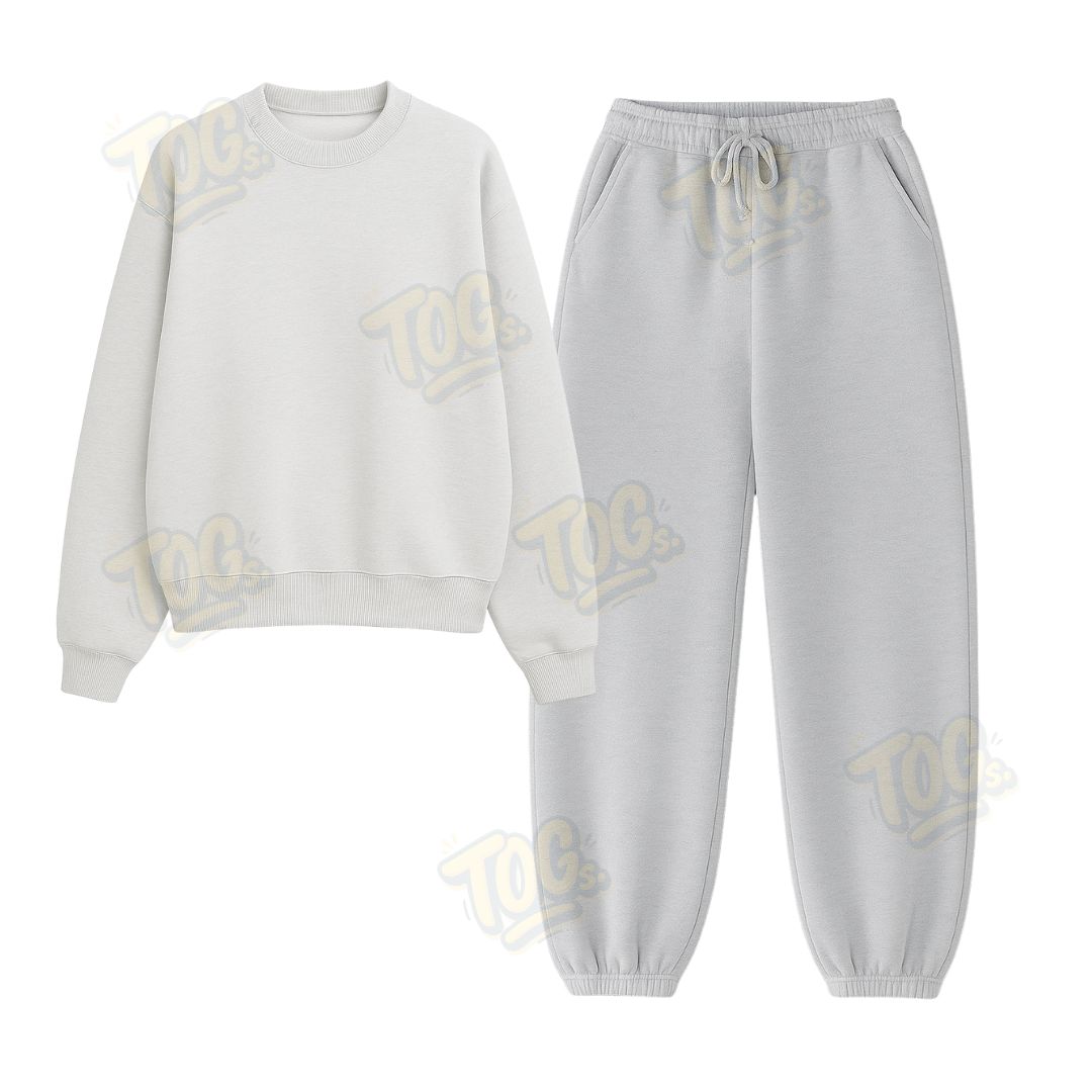 Baggy Sweatpant With Oversized Sweatshirt