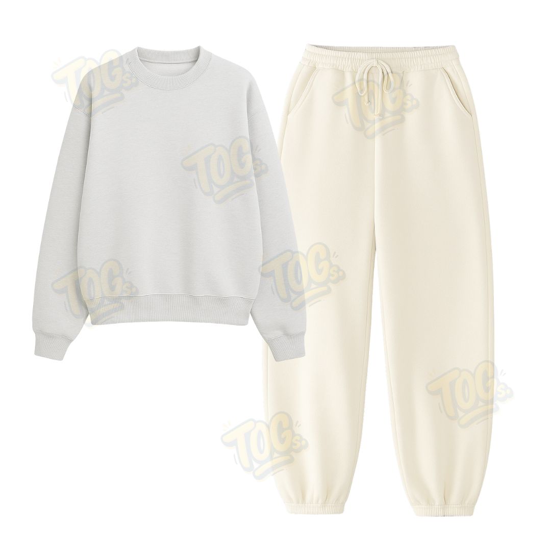 Baggy Sweatpant With Oversized Sweatshirt