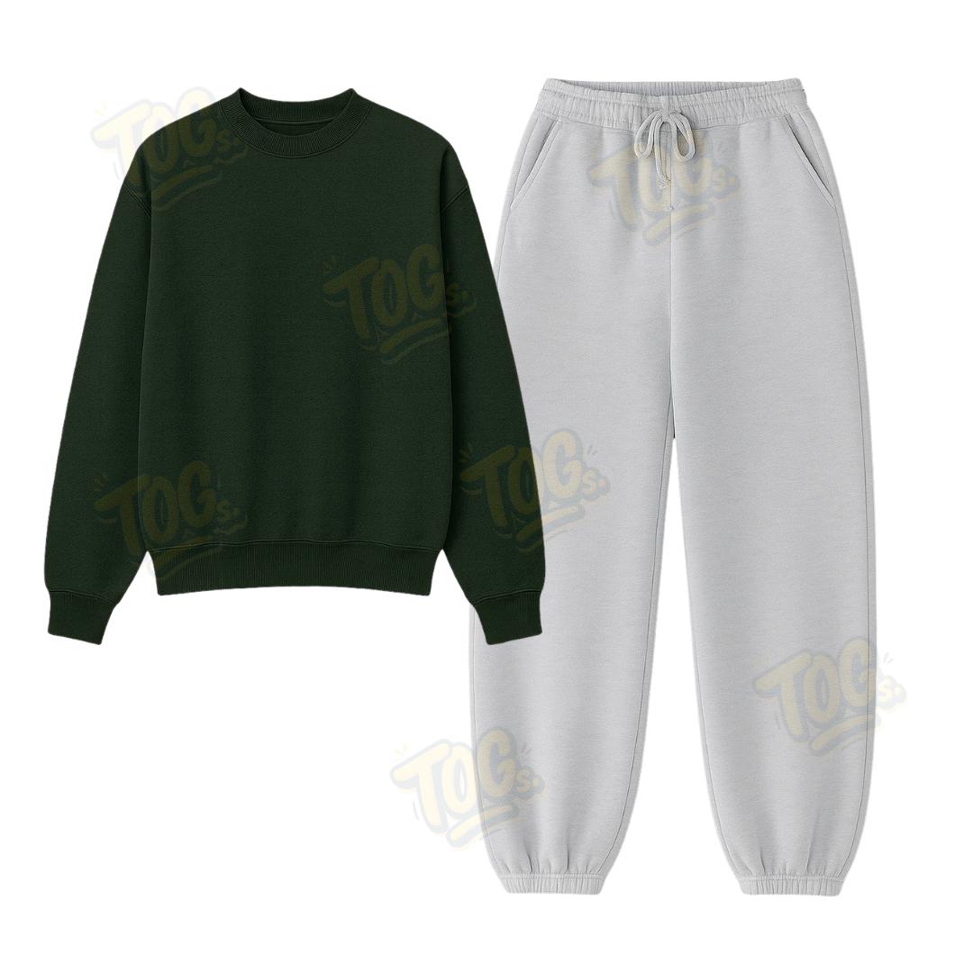 Baggy Sweatpant With Oversized Sweatshirt