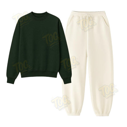 Baggy Sweatpant With Oversized Sweatshirt