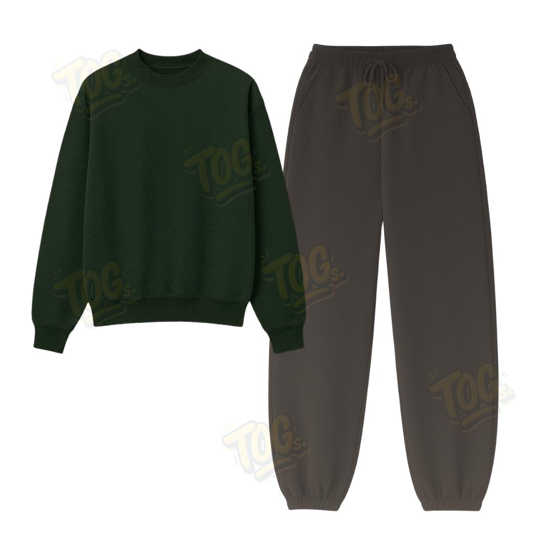 Baggy Sweatpant With Oversized Sweatshirt