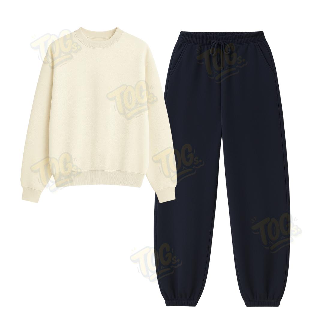 Baggy Sweatpant With Oversized Sweatshirt