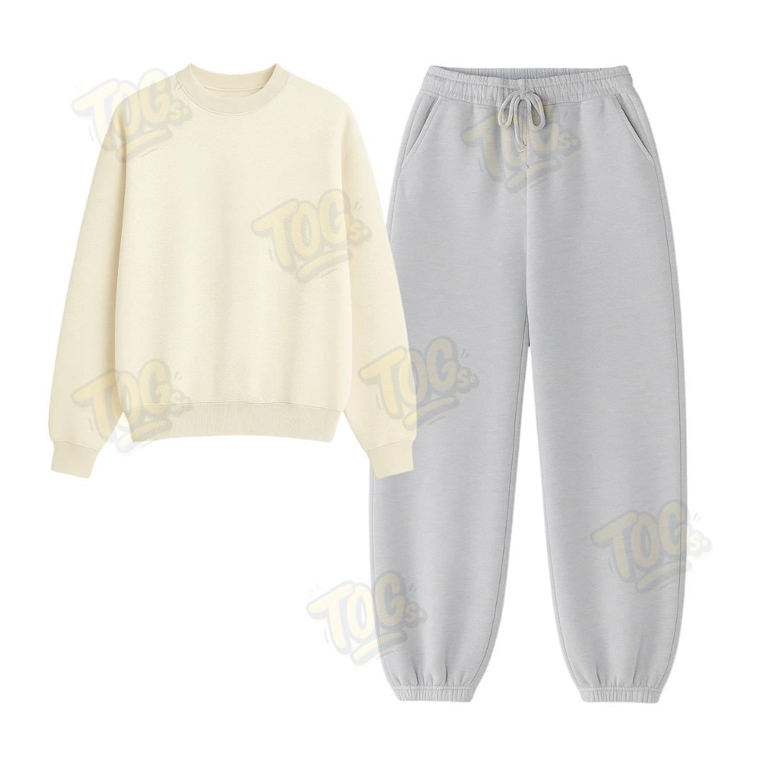 Baggy Sweatpant With Oversized Sweatshirt