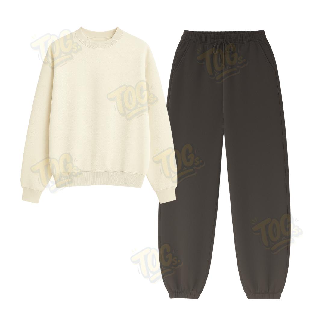 Baggy Sweatpant With Oversized Sweatshirt