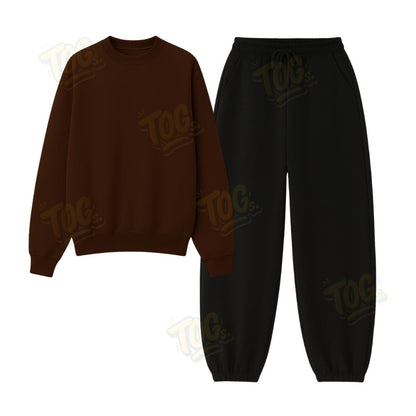 Baggy Sweatpant With Oversized Sweatshirt