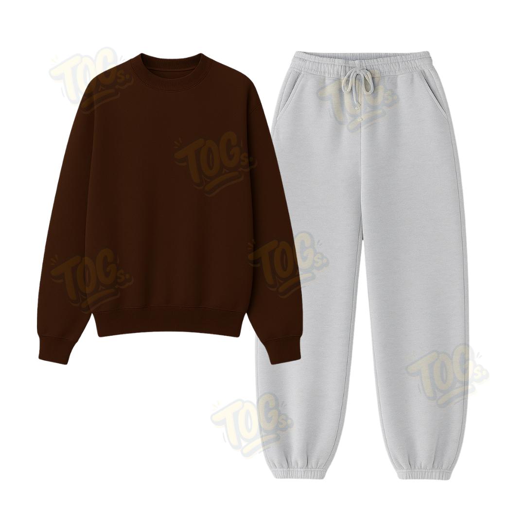 Baggy Sweatpant With Oversized Sweatshirt