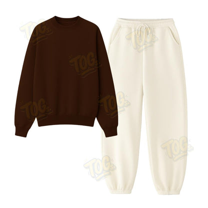 Baggy Sweatpant With Oversized Sweatshirt