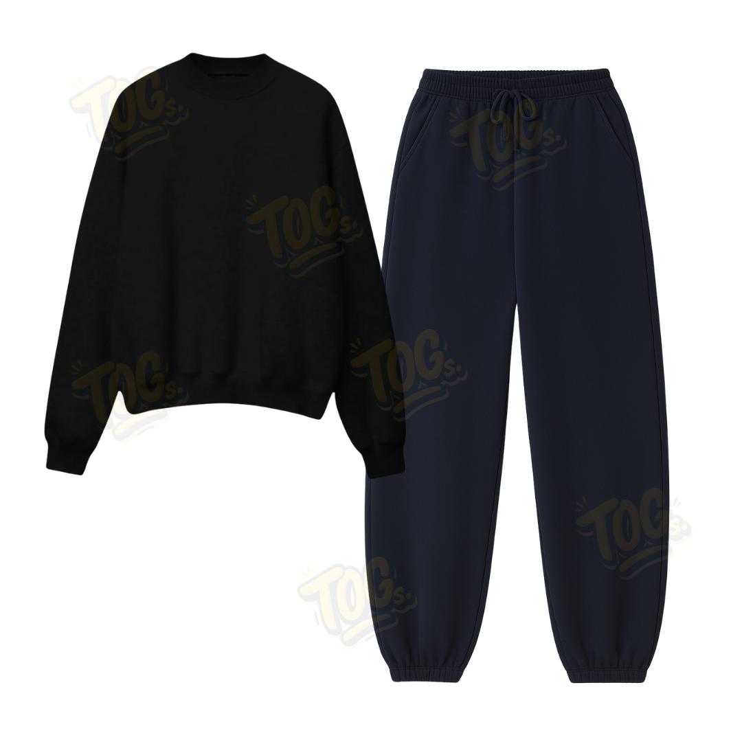 Baggy Sweatpant With Oversized Sweatshirt