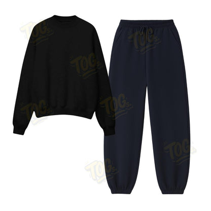 Baggy Sweatpant With Oversized Sweatshirt