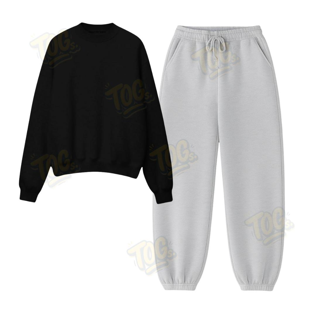 Baggy Sweatpant With Oversized Sweatshirt