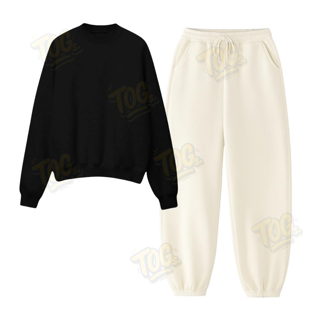 Baggy Sweatpant With Oversized Sweatshirt