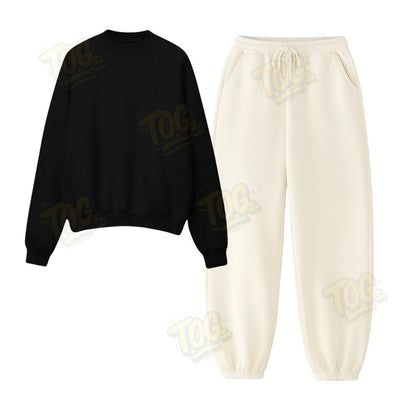 Baggy Sweatpant With Oversized Sweatshirt