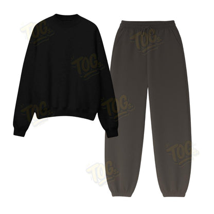 Baggy Sweatpant With Oversized Sweatshirt