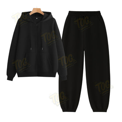 Baggy Sweatpant With Oversized Zipper