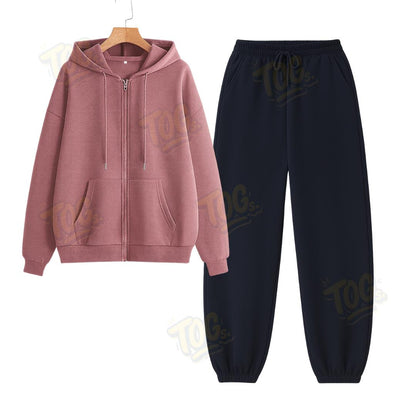 Baggy Sweatpant With Oversized Zipper