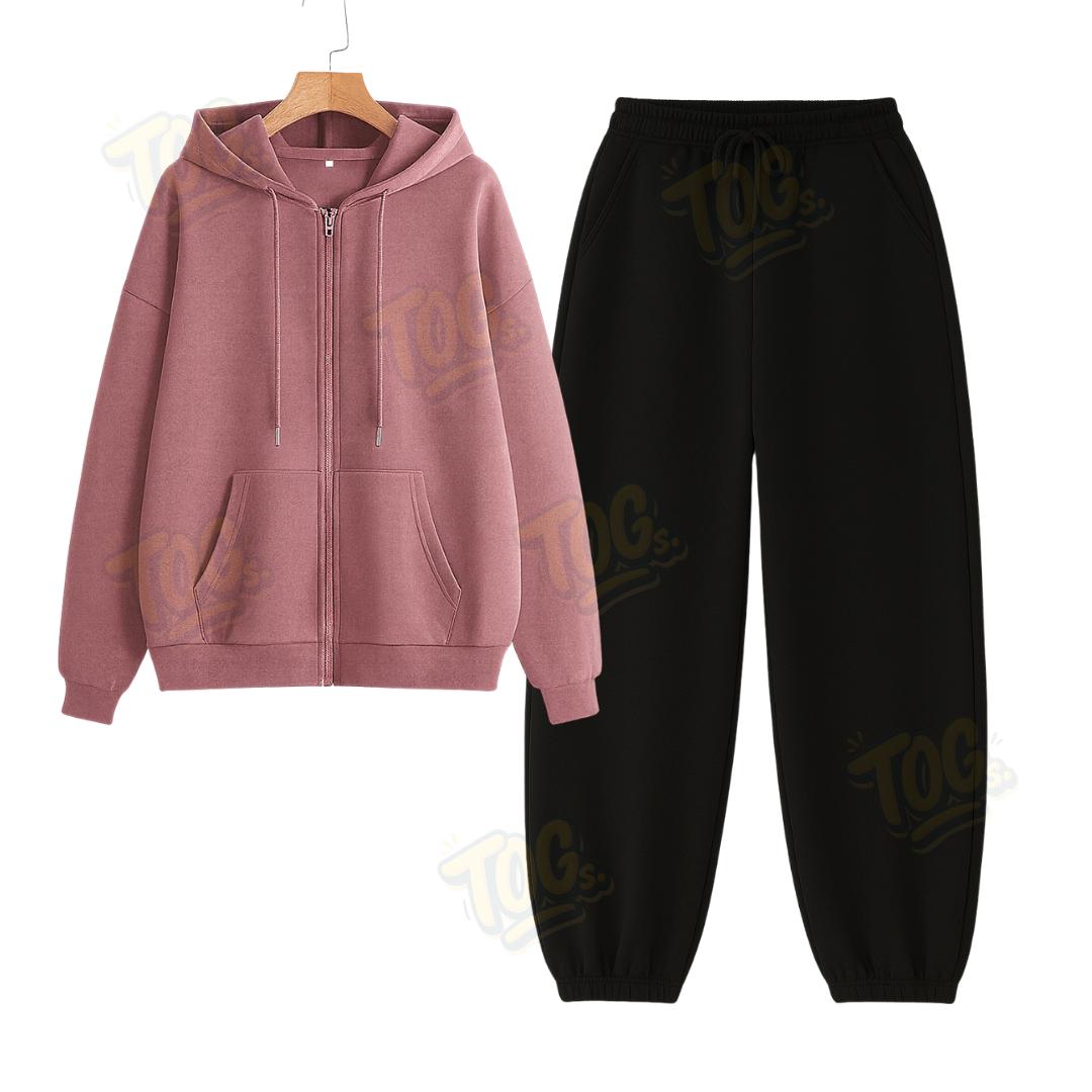 Baggy Sweatpant With Oversized Zipper