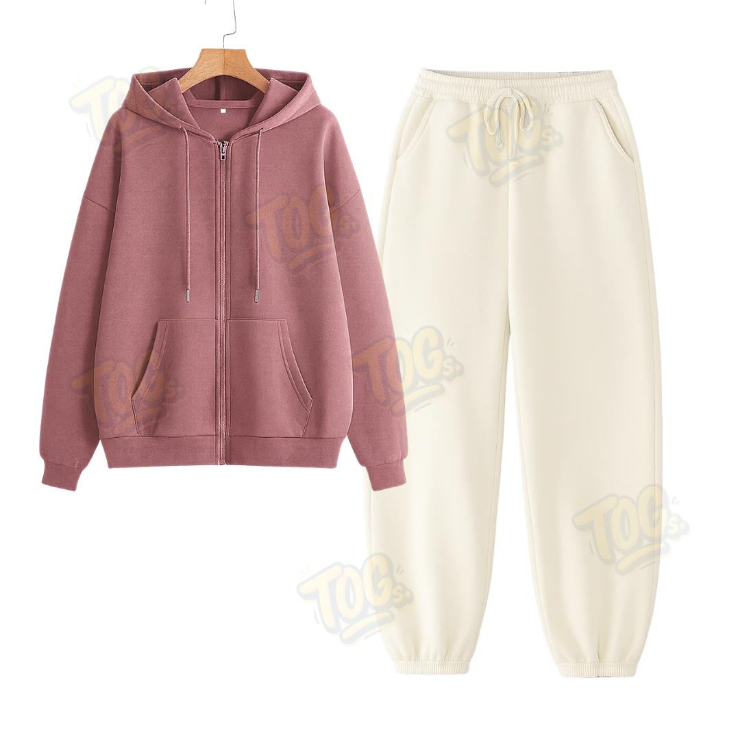 Baggy Sweatpant With Oversized Zipper