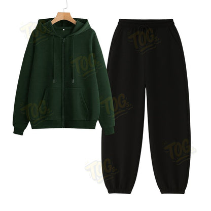 Baggy Sweatpant With Oversized Zipper