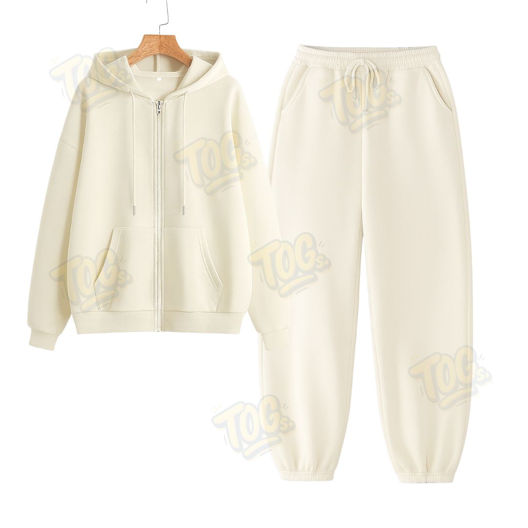 Baggy Sweatpant With Oversized Zipper