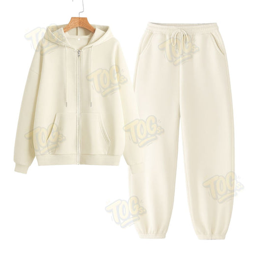 Baggy Sweatpant With Oversized Zipper