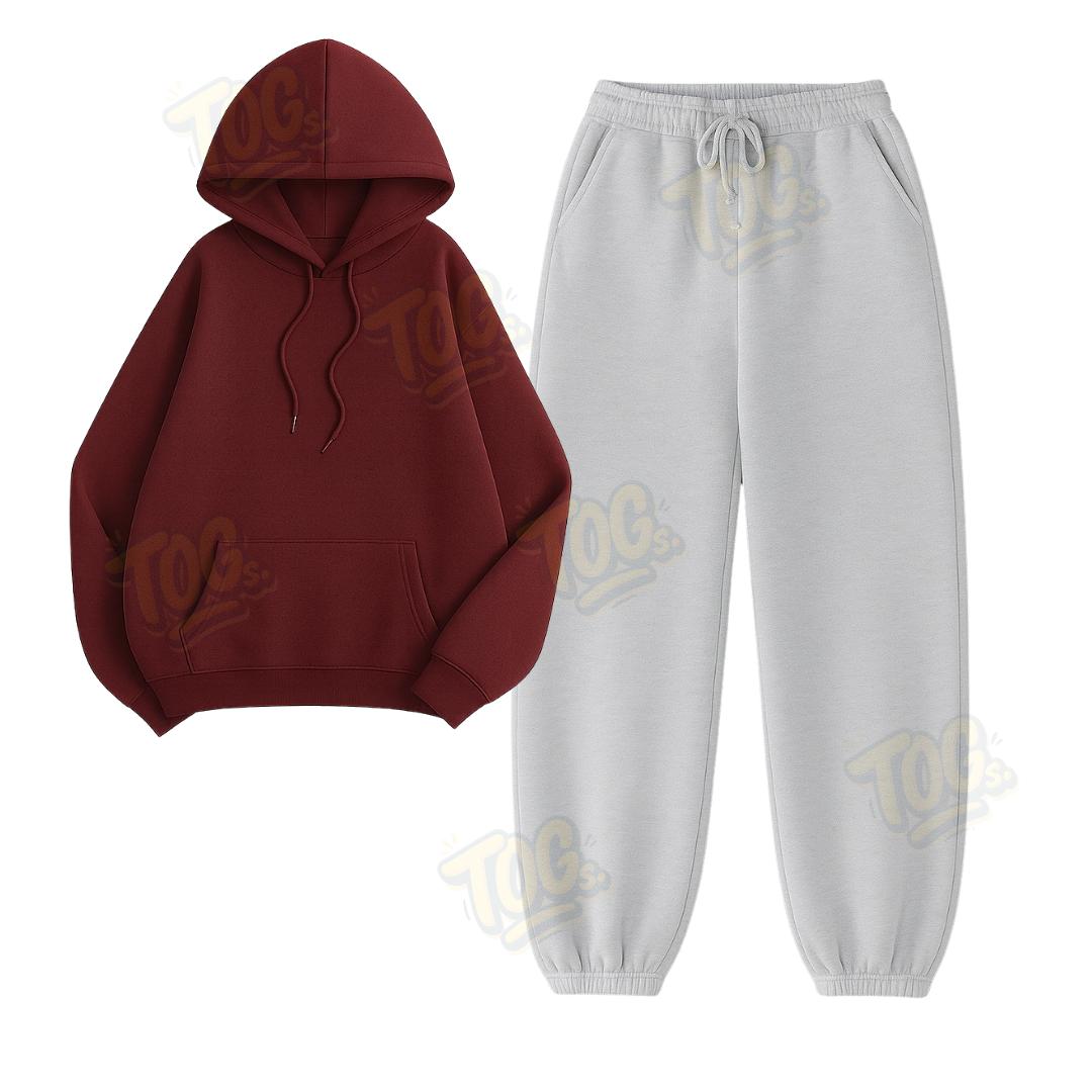 Baggy Sweatpant With Oversized Hoodie