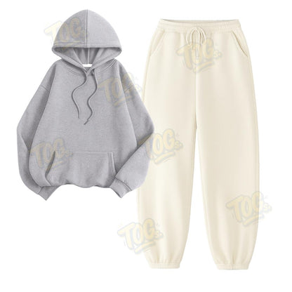 Baggy Sweatpant With Oversized Hoodie