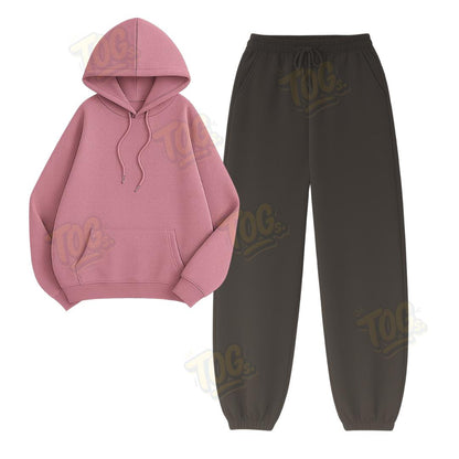 Baggy Sweatpant With Oversized Hoodie