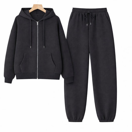 Baggy Sweatpant With Oversized Zipper