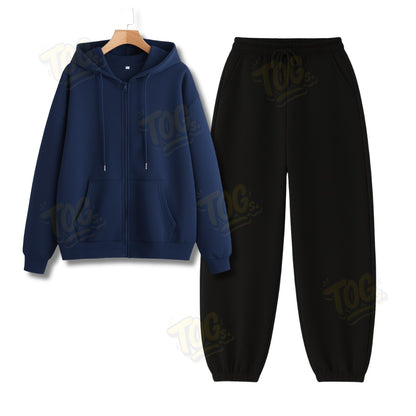 Baggy Sweatpant With Oversized Zipper