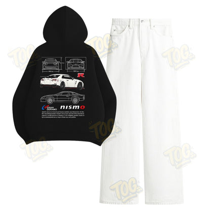 Baggy Jeans With Nisom Hoodie