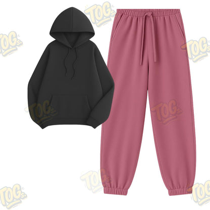 Baggy Sweatpant With Oversized Hoodie
