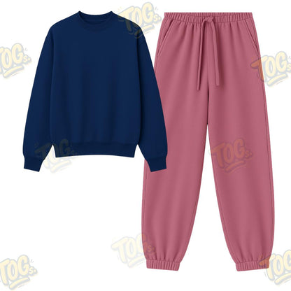 Baggy Sweatpant With Oversized Sweatshirt