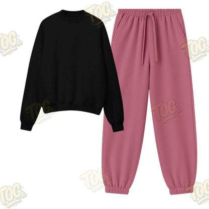 Baggy Sweatpant With Oversized Sweatshirt