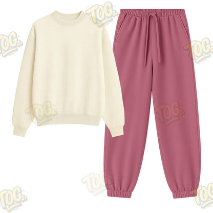 Baggy Sweatpant With Oversized Sweatshirt