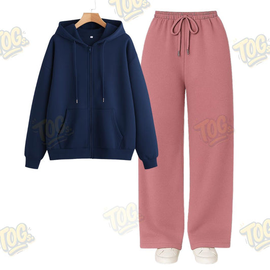 Straight Leg Trouser With Oversized Zipper