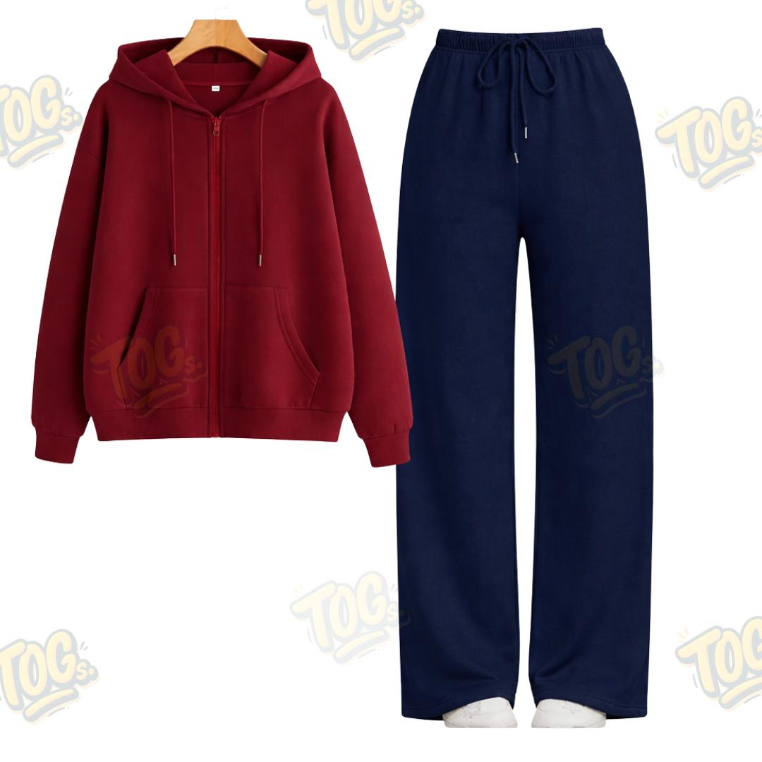 Straight Leg Trouser With Zipper
