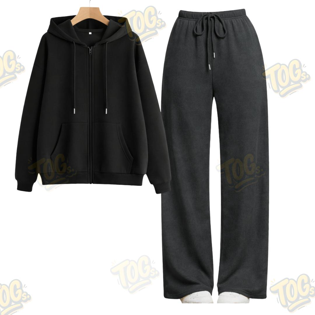 Straight Leg Trouser With Zipper