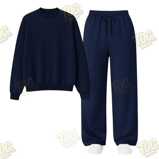 Straight Leg Trouser With Sweatshirt